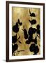 Nature Panel Black on Gold I-Danielle Carson-Framed Art Print