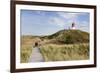 Nature Path, Lighthouse Norddorf, Amrum-Markus Lange-Framed Photographic Print