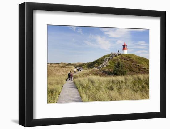 Nature Path, Lighthouse Norddorf, Amrum-Markus Lange-Framed Photographic Print