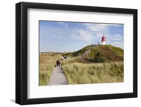 Nature Path, Lighthouse Norddorf, Amrum-Markus Lange-Framed Photographic Print