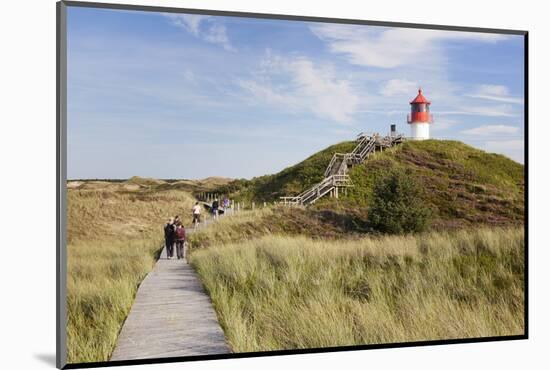 Nature Path, Lighthouse Norddorf, Amrum-Markus Lange-Mounted Photographic Print