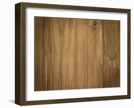 Nature Pattern of Teak Wood Decorative Furniture Surface-wuttichok-Framed Photographic Print