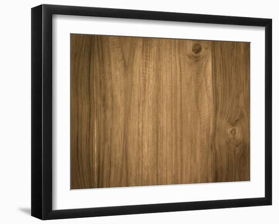 Nature Pattern of Teak Wood Decorative Furniture Surface-wuttichok-Framed Photographic Print