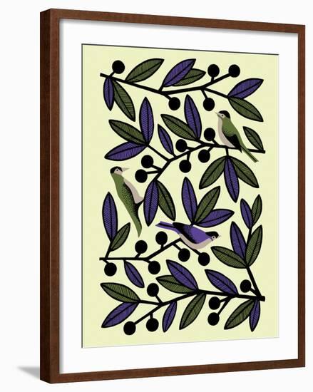 Nature Patterns I-Nadia Taylor-Framed Giclee Print