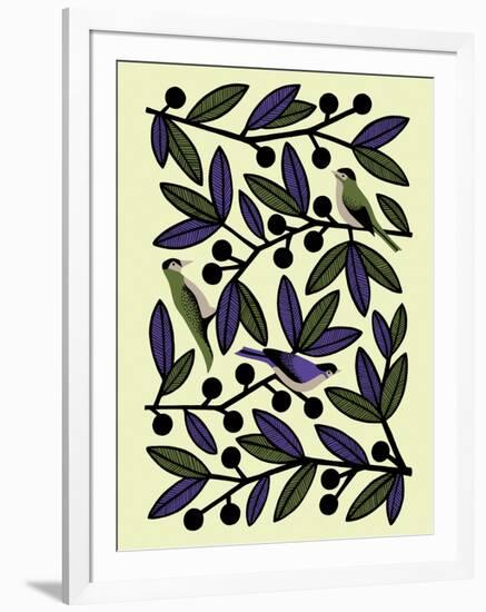 Nature Patterns I-Nadia Taylor-Framed Giclee Print