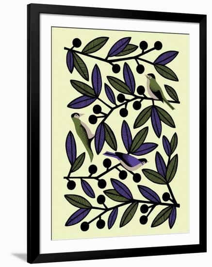 Nature Patterns I-Nadia Taylor-Framed Giclee Print