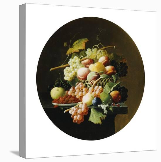 Nature's Bounty I-Severin Roesen-Stretched Canvas