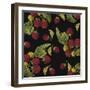Nature’s Bounty - Raspberries-Mindy Sommers-Framed Giclee Print
