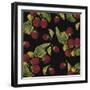 Nature’s Bounty - Raspberries-Mindy Sommers-Framed Giclee Print