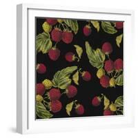 Nature’s Bounty - Raspberries-Mindy Sommers-Framed Giclee Print