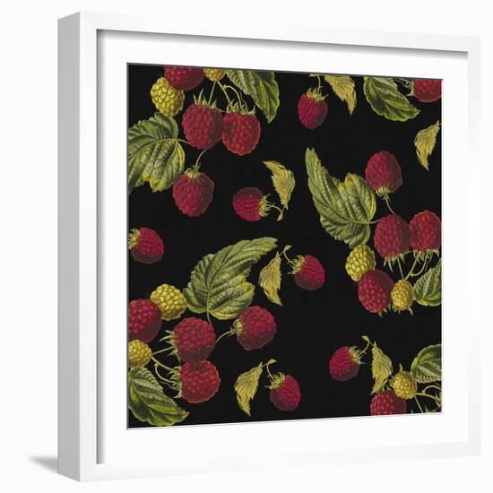 Nature’s Bounty - Raspberries-Mindy Sommers-Framed Giclee Print