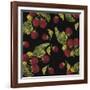 Nature’s Bounty - Raspberries-Mindy Sommers-Framed Giclee Print