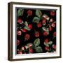 Nature’s Bounty - Strawberries-Mindy Sommers-Framed Giclee Print