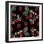Nature’s Bounty - Strawberries-Mindy Sommers-Framed Giclee Print