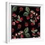 Nature’s Bounty - Strawberries-Mindy Sommers-Framed Giclee Print