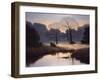 Nature's Early Morning Mist-Michael John Hill-Framed Giclee Print