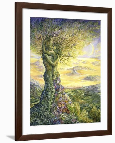 Nature's Embrace-Josephine Wall-Framed Giclee Print