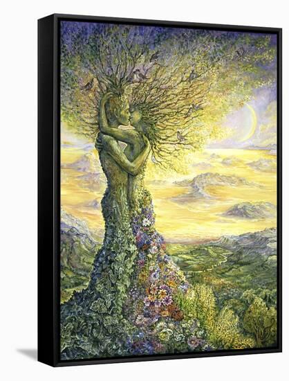 Nature's Embrace-Josephine Wall-Framed Stretched Canvas