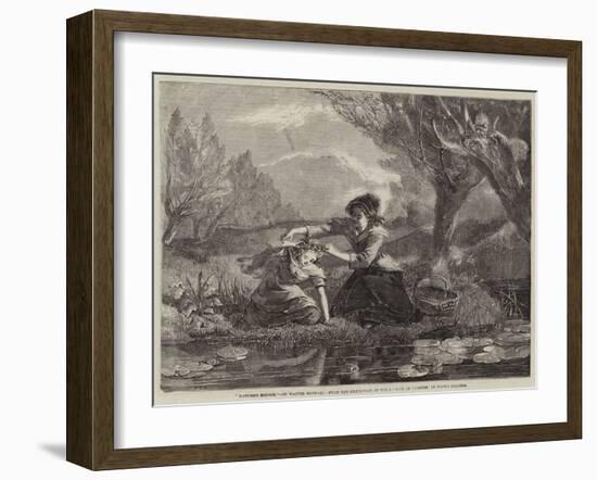 Nature's Mirror-Walter Goodall-Framed Giclee Print