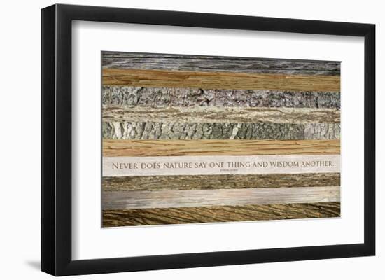 Nature's Wisdom (after Juvenal)-null-Framed Art Print