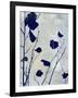 Nature Silhouette Blue III-Danielle Carson-Framed Art Print