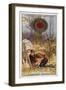 Nature Study Badge for Scouts, Scout Entering a 'Hide', 1929-English School-Framed Giclee Print