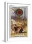 Nature Study Badge for Scouts, Scout Entering a 'Hide', 1929-English School-Framed Giclee Print