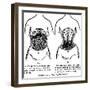 Nature Versus Corsets, 1903-null-Framed Giclee Print