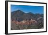 Nature works its magic with stone, famous for its palette of colors, Jujuy province, Argentina-Alex Treadway-Framed Photographic Print