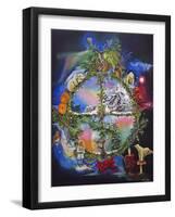 Natures Advent Window-Sue Clyne-Framed Giclee Print