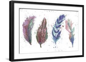 Natures Feathers-Victoria Brown-Framed Art Print