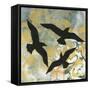 Natures Whimsy 3-Megan Aroon Duncanson-Framed Stretched Canvas