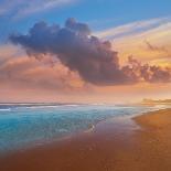 Cullera Xuquer River Mouth Jucar in Valencia of Spain-Naturewolrd-Photographic Print