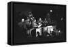 Natwest Jazz Band , Ronnie Scotts, Soho, London, 1987-Brian O'Connor-Framed Stretched Canvas