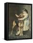 Naughty Boy!-Charles Burton Barber-Framed Stretched Canvas