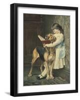 Naughty Boy!-Charles Burton Barber-Framed Giclee Print