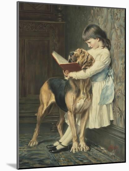 Naughty Boy!-Charles Burton Barber-Mounted Giclee Print