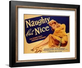 Naughty but Nice, 1939-null-Framed Art Print