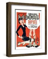 Naughty But Nice-null-Framed Art Print