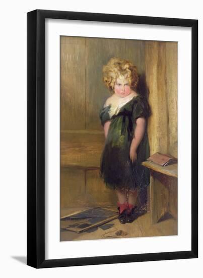 Naughty Child-Edwin Henry Landseer-Framed Giclee Print