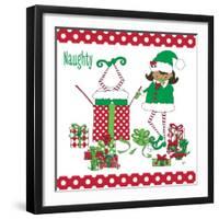 Naughty Elves-Andi Metz-Framed Art Print