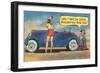 Naughty Mechanic Joke-null-Framed Art Print