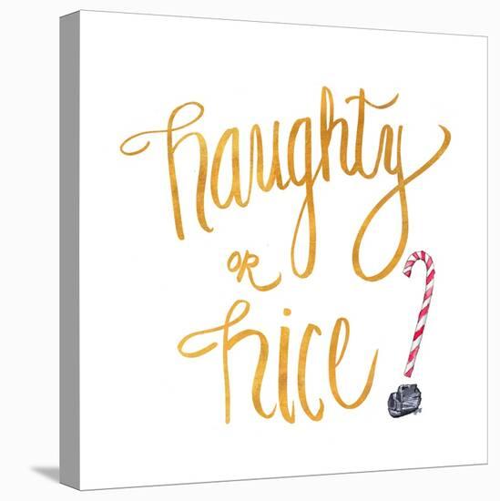 Naughty or Nice-Sd Graphics Studio-Stretched Canvas