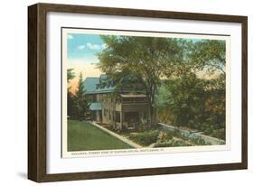 Naulakha, Kipling Home, Brattleboro, Vermont-null-Framed Art Print