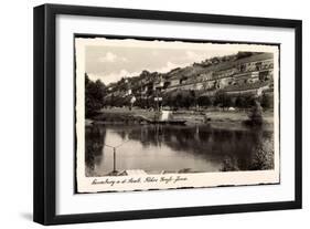 Naumburg Saale, Fähre Großjena Mit Umgebung-null-Framed Giclee Print