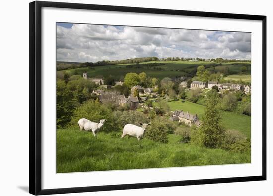 Naunton, Cotswolds, Gloucestershire, England, United Kingdom, Europe-Stuart Black-Framed Photographic Print