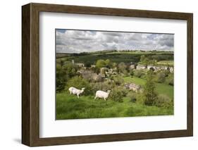 Naunton, Cotswolds, Gloucestershire, England, United Kingdom, Europe-Stuart Black-Framed Photographic Print