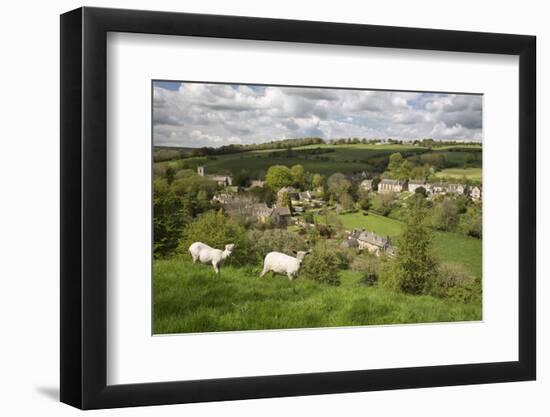 Naunton, Cotswolds, Gloucestershire, England, United Kingdom, Europe-Stuart Black-Framed Photographic Print