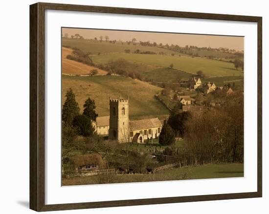 Naunton Village, Gloucestershire, the Cotswolds, England, United Kingdom-Peter Higgins-Framed Photographic Print