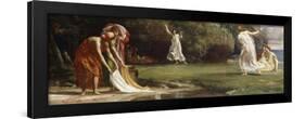 Nausicaa and her Maidens playing at Ball-Edward John Poynter-Framed Giclee Print